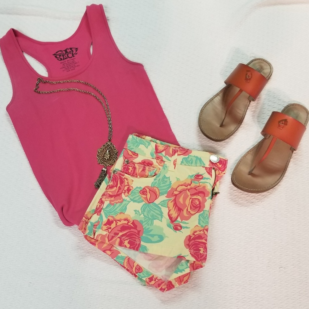 Floral shorts